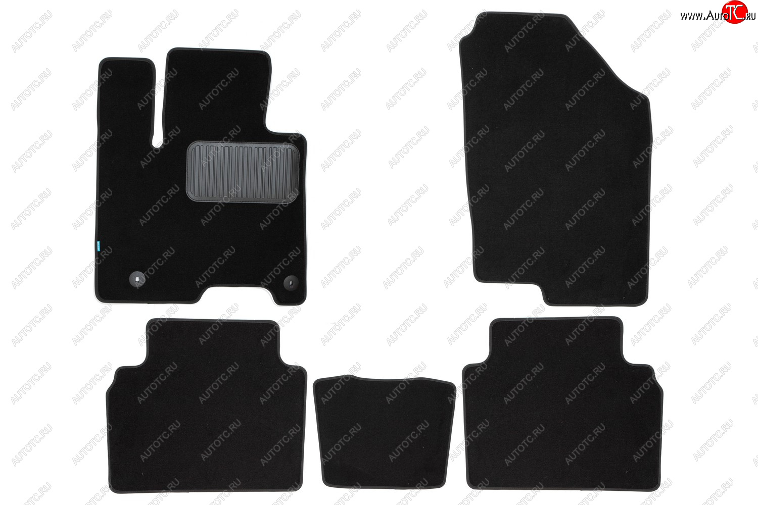 4 799 р. Коврики салона (текстиль) Klever Premium Hyundai Tucson NX4 (2020-2022) (Чёрные)  с доставкой в г. Кемерово