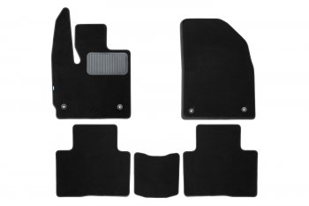 4 899 р. Коврики в салон Klever Premium, подходят для EXEED TXL M32FL, 2021-, 5 шт. (текстиль)  Эксид ТХЛ Klever klever0510600322110kh  с доставкой в г. Кемерово. Увеличить фотографию 1