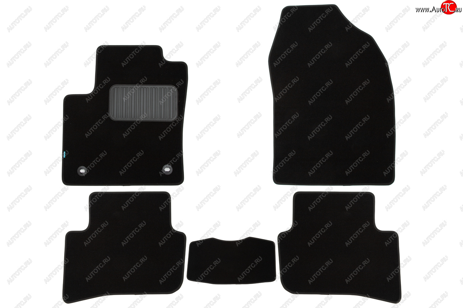 469 р. Коврики в салон Klever Premium TOYOTA C-HR 4WD 2016-2019, 2019-, кросс., 5 шт. (текстиль)  Тойота С Klever kvr03.048.101.22110kh  с доставкой в г. Кемерово