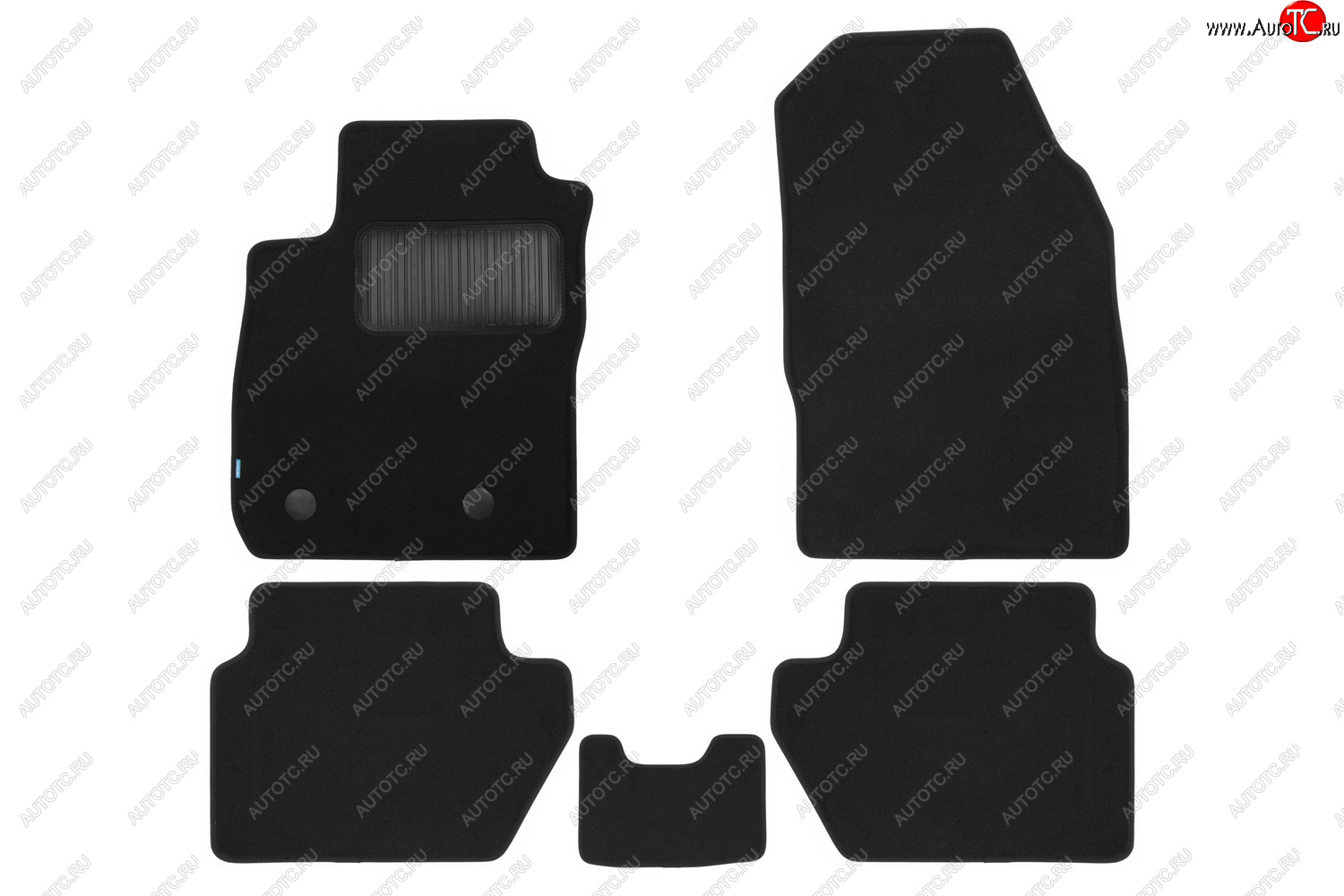 9 549 р. Коврики салона (текстиль) Klever Premium  Ford EcoSport (2013-2019) дорестайлинг (Чёрные)  с доставкой в г. Кемерово