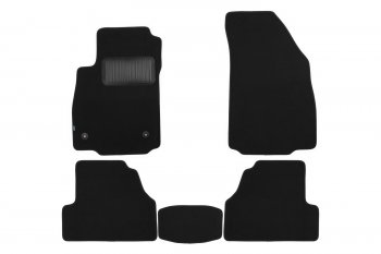 419 р. Коврики в салон Klever Premium OPEL Mokka 2012-2016, 2016-2019, кросс., 5 шт. (текстиль)  Опель Мок Klever kvr03373022110kh  с доставкой в г. Кемерово. Увеличить фотографию 1