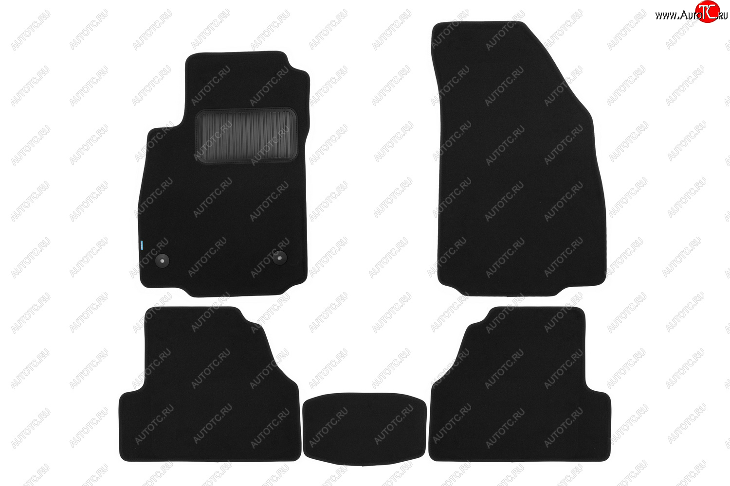419 р. Коврики в салон Klever Premium OPEL Mokka 2012-2016, 2016-2019, кросс., 5 шт. (текстиль)  Опель Мок Klever kvr03373022110kh  с доставкой в г. Кемерово
