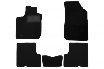 9 549 р. Коврики в салон Klever Premium RENAULT Duster 2021-, кросс., 5 шт. (текстиль)  Рено Дастер Klever kvr05.041.052.22110kh  с доставкой в г. Кемерово. Увеличить фотографию 1