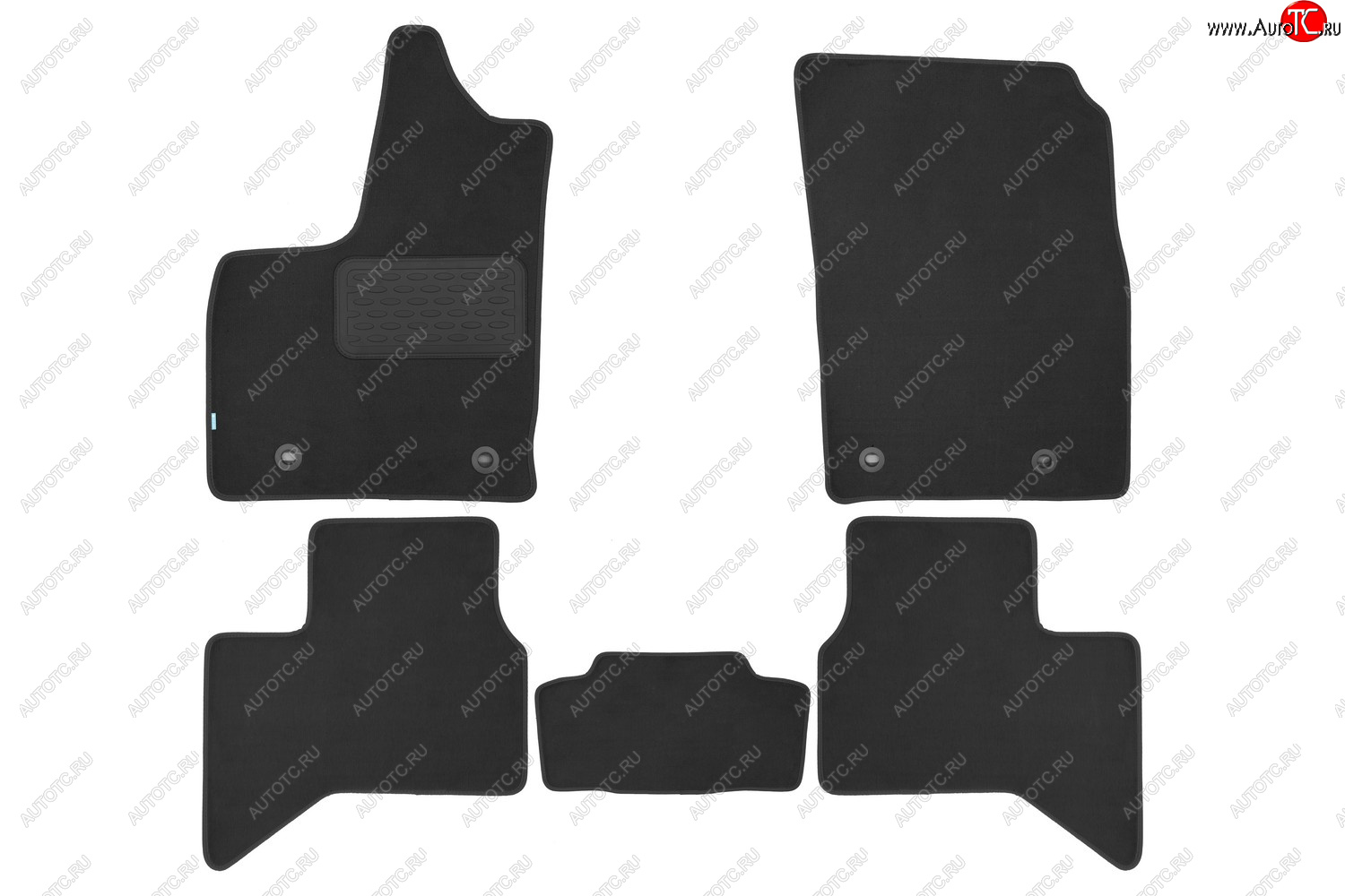 9 549 р. Коврики в салон Klever Premium TOYOTA Land Cruiser 300, 2021-, кросс., 5 шт. (текстиль)  Тойота Ленд крузер Klever kvr05.048.106.22110kh  с доставкой в г. Кемерово
