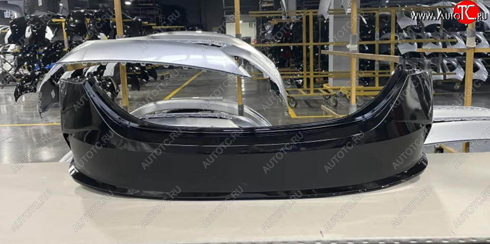2 579 р. Задний бампер Технопласт Hyundai Solaris HCR седан рестайлинг (2020-2022)  с доставкой в г. Кемерово