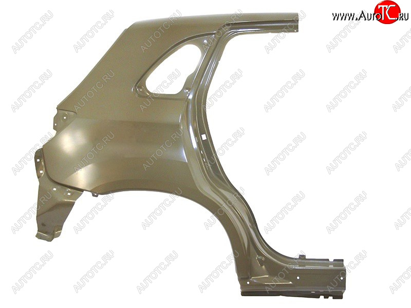 13 899 р. Правое крыло заднее BodyParts Mitsubishi ASX дорестайлинг (2010-2012) (Неокрашенное)  с доставкой в г. Кемерово