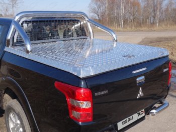 Крышка багажника (алюминий) TCC Mitsubishi L200  5 KK,KL (2015-2019) дорестайлинг