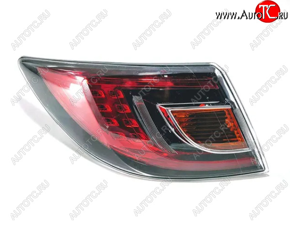 6 599 р. Левый фонарь задний (красный, внешний) BodyParts Mazda 6 GH дорестайлинг седан (2007-2010)  с доставкой в г. Кемерово