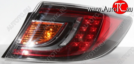 6 599 р. Правый фонарь задний (красный, внешний) BodyParts Mazda 6 GH дорестайлинг лифтбэк (2007-2010)  с доставкой в г. Кемерово