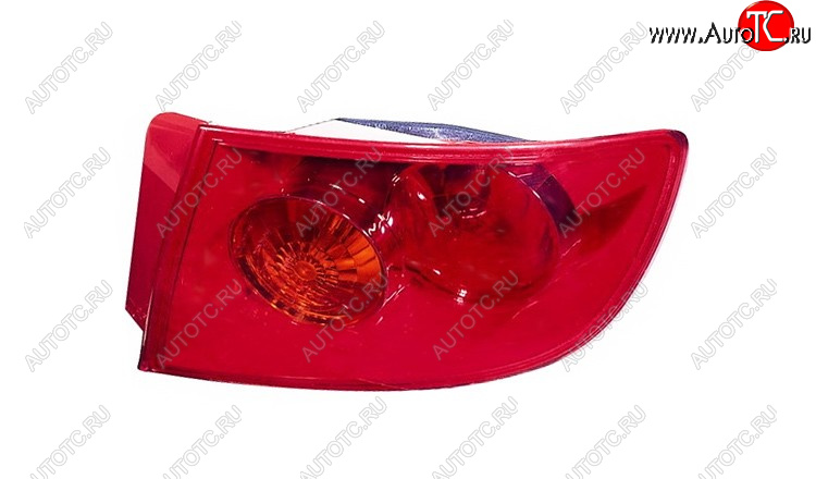 2 169 р. Правый фонарь задний (красный) BodyParts  Mazda 3/Axela  BK (2003-2009) дорестайлинг седан, рестайлинг седан  с доставкой в г. Кемерово