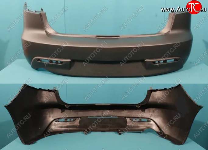 4 899 р. Задний бампер BodyParts Mazda 3/Axela BM дорестайлинг седан (2013-2016) (Неокрашенный)  с доставкой в г. Кемерово
