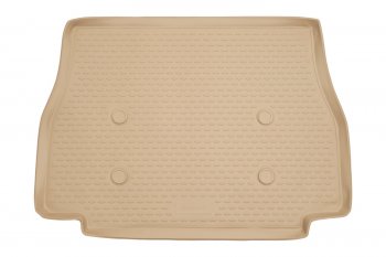 Коврик багажника (полиуретан) Element BMW X5 E53 дорестайлинг (1999-2003) (Бежевый)