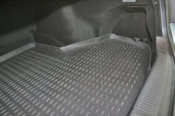 669 р. Коврик багажника (полиуретан) Element  Lexus GS300  S190 (2007-2012) рестайлинг (Серый)  с доставкой в г. Кемерово. Увеличить фотографию 2