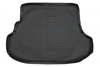 Коврик багажника (полиуретан) Element Subaru Forester SF рестайлинг (2000-2002) (Чёрный)