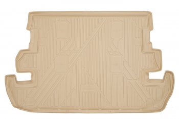 4 599 р. Коврик в багажник TOYOTA Land Cruiser 200 112007-2012, 2012-, внед., 7 мест. (полиуретан, бежевый)  Тойота Ленд крузер Element nlc.48.17.b13b  с доставкой в г. Кемерово. Увеличить фотографию 1