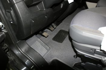Комплект ковриков в салон (чёрные, текстиль) Element CITROEN Jumper  290 (2014-2022) рестайлинг
