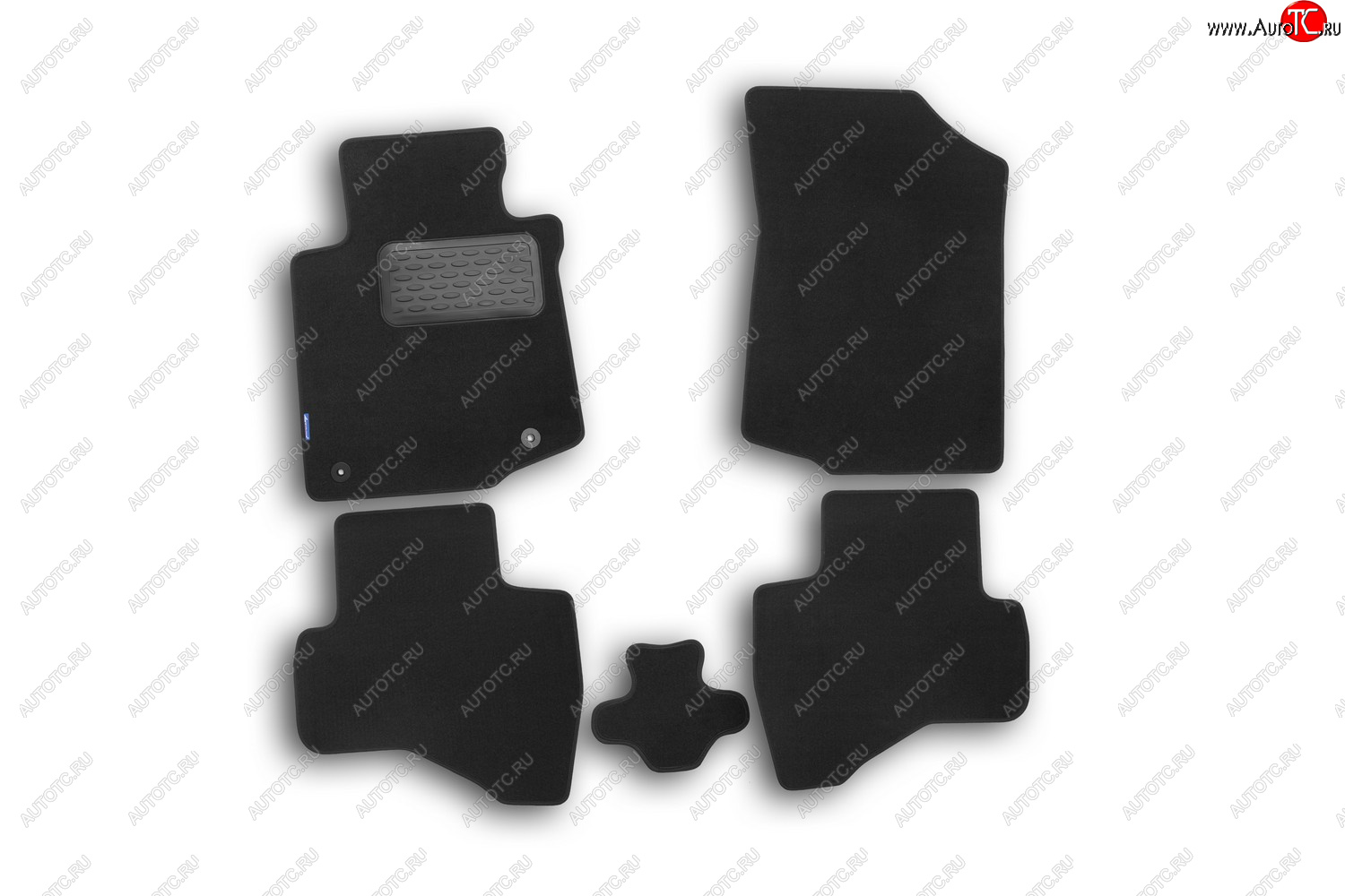 4 399 р. Коврики в салон PEUGEOT 107 3D, 5D 2005-2009, 2009-2012, 2012-2014, хб., 5 шт. (текстиль)  Пежо Autofamily nlt.38.07.11.110kh  с доставкой в г. Кемерово