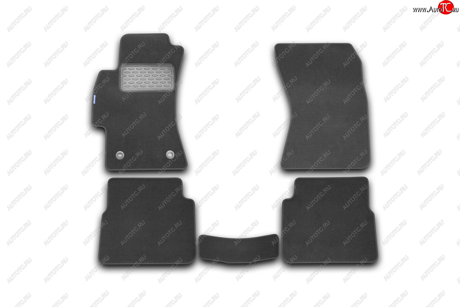 5 499 р. Коврики в салон подходят для SUBARU Impreza 2011-2015, 2015-2016, хб., 5 шт. (текстиль)  Субару Имп Autofamily nlt.46.13.22.110kh  с доставкой в г. Кемерово