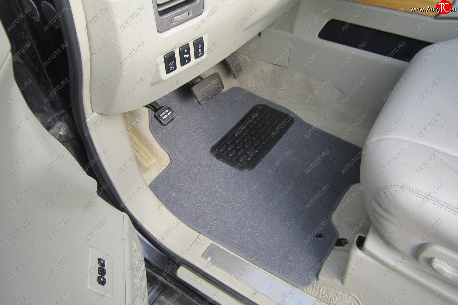 6 949 р. Коврики в салон INFINITI QX 56 АКПП 2004-2007, внед., 6 шт. (текстиль)  Инфинити КХ56 Autofamily nlt.76.02.11.110kh  с доставкой в г. Кемерово