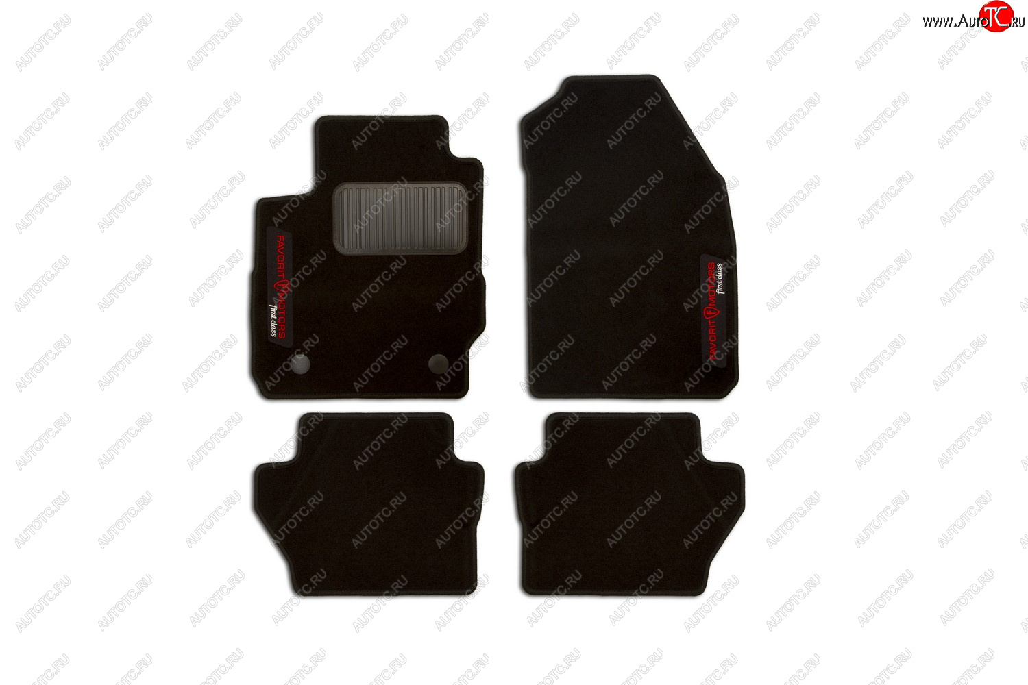 2 699 р. Коврики в салон FAVORIT MOTORS FORD Fiesta 2015->, хб., сед., 4 шт. (текстиль)  Форд Фиеста FORD orig.16.67.11.110khv  с доставкой в г. Кемерово