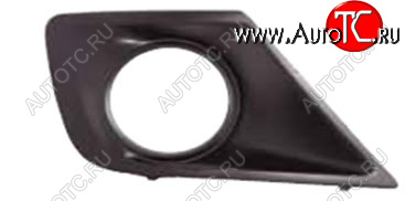 959 р. Правая вставка под ПТФ BodyParts  Peugeot 207 ( WK,  WA,  WC) (2009-2012) универсал рестайлинг, хэтчбэк 3 дв. рестайлинг, хэтчбэк 5 дв. рестайлинг  с доставкой в г. Кемерово