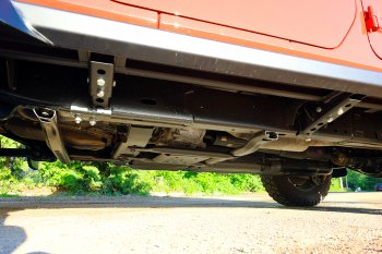 73 659 р. Защита порогов с подножкой РИФ Jeep Wrangler JL 3 дв. дорестайлинг (2018-2024)  с доставкой в г. Кемерово. Увеличить фотографию 6