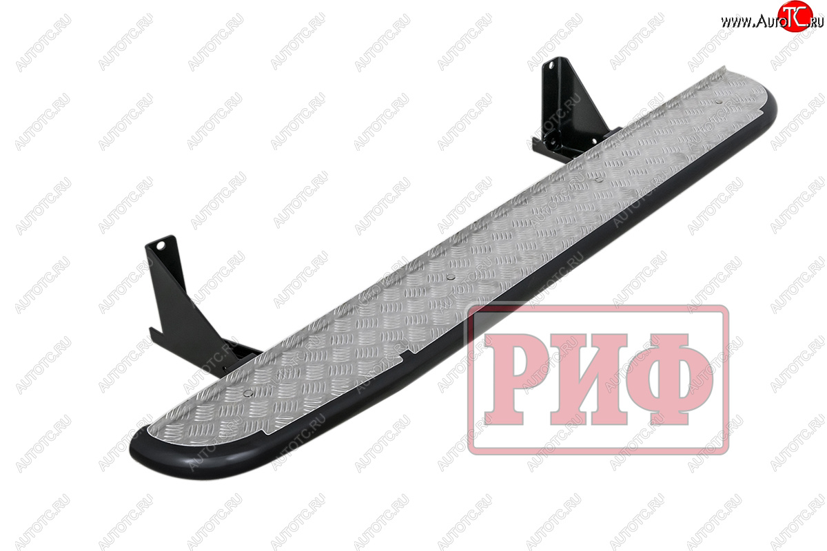 50 919 р. Защита порогов с подножкой (АКПП) РИФ Toyota Land Cruiser 10 100 1-ый рестайлинг (2002-2005)  с доставкой в г. Кемерово