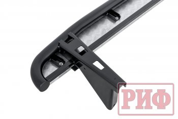50 919 р. Защита порогов с подножкой (АКПП) РИФ Toyota Land Cruiser 10 100 1-ый рестайлинг (2002-2005)  с доставкой в г. Кемерово. Увеличить фотографию 4