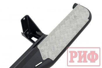 46 869 р. Защита порогов с подножкой РИФ Toyota Hilux N80, N90, N100, N110 дорестайлинг (1988-1991)  с доставкой в г. Кемерово. Увеличить фотографию 3