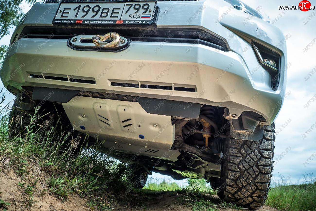 45 389 р. Площадка под лебёдку в штатный бампер РИФ  Toyota Land Cruiser Prado  J150 (2017-2020) 2-ой рестайлинг  с доставкой в г. Кемерово