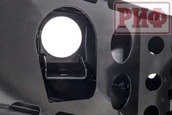 73 999 р. Бампер передний силовой РИФ  Toyota Land Cruiser  200 (2007-2015) дорестайлинг, 1-ый рестайлинг (С дополнительными фарами, защитной дугой и защитой бачка омывателя)  с доставкой в г. Кемерово. Увеличить фотографию 12