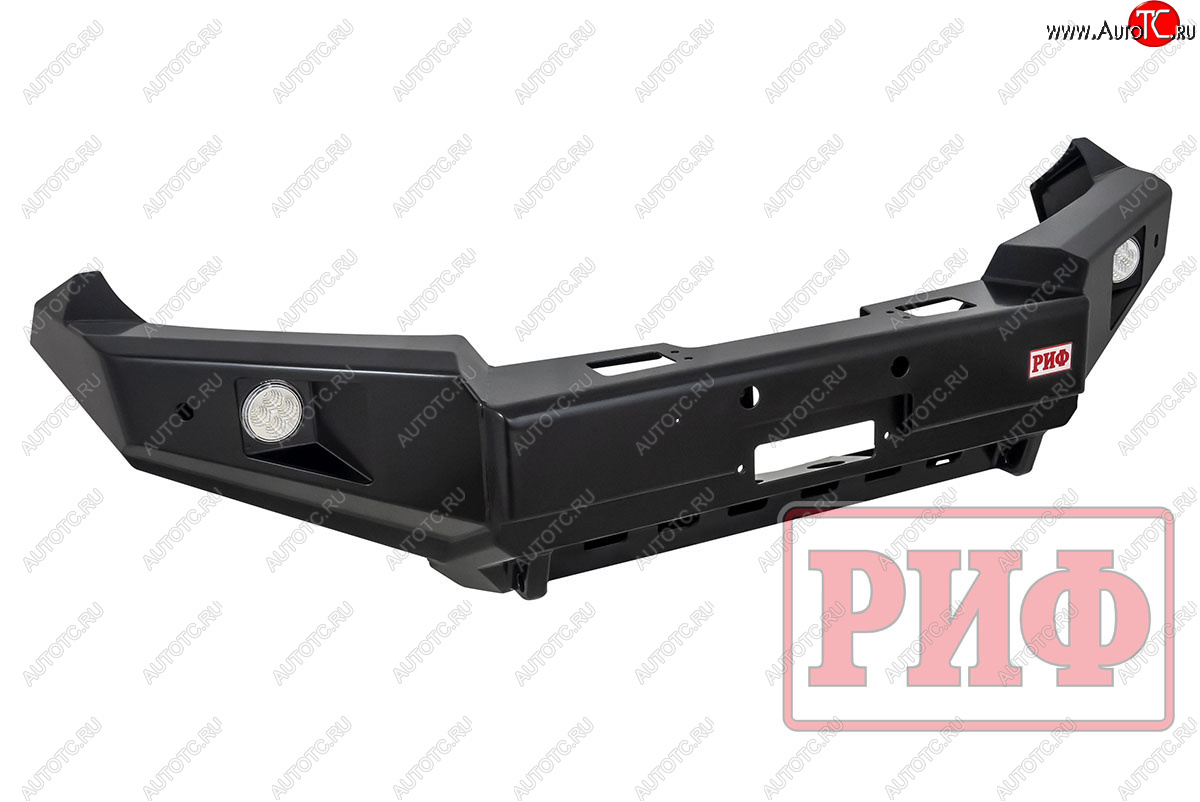 68 999 р. Бампер передний силовой РИФ  Toyota Land Cruiser  200 (2007-2015) дорестайлинг, 1-ый рестайлинг (С дополнительными фарами и защитой бачка омывателя)  с доставкой в г. Кемерово