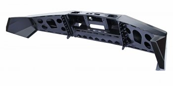 40 899 р. Бампер передний силовой РИФ  Nissan Navara  2 D40 - Pathfinder  R51 (Без доп. фар и защитной дуги)  с доставкой в г. Кемерово. Увеличить фотографию 2