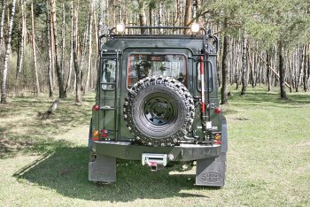 33 999 р. Бампер задний силовой РИФ  Land Rover Defender 110  1 L316 - Defender 90  1 L316 (Под лебёдку)  с доставкой в г. Кемерово. Увеличить фотографию 2