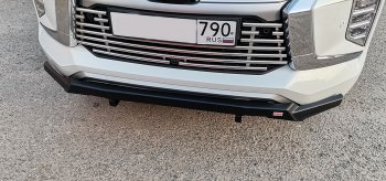 46 999 р. Бампер передний силовой РИФ  Mitsubishi Pajero Sport  QF (2019-2022) рестайлинг (Стандарт)  с доставкой в г. Кемерово. Увеличить фотографию 3