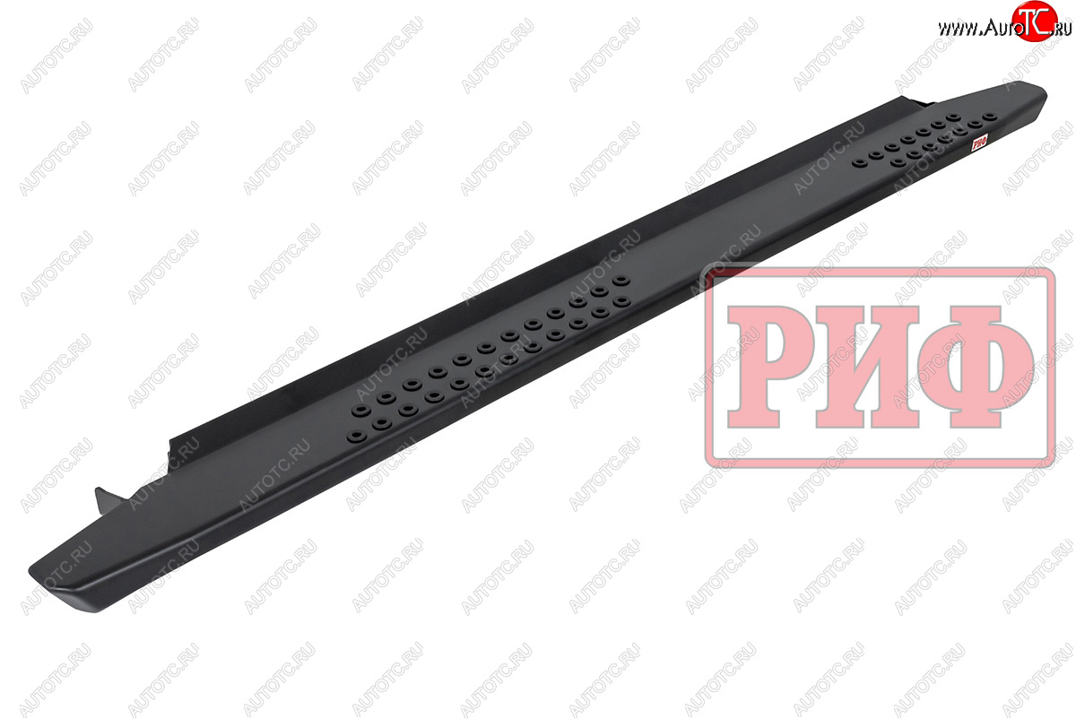 55 109 р. Защита порогов с подножкой РИФ Mitsubishi Pajero Sport QE дорестайлинг (2015-2021)  с доставкой в г. Кемерово