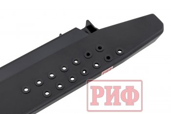 55 109 р. Защита порогов с подножкой РИФ Mitsubishi Pajero Sport QE дорестайлинг (2015-2021)  с доставкой в г. Кемерово. Увеличить фотографию 5