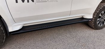 55 109 р. Защита порогов с подножкой РИФ Mitsubishi Pajero Sport QF рестайлинг (2019-2022)  с доставкой в г. Кемерово. Увеличить фотографию 5