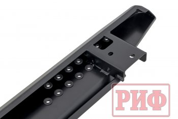 55 109 р. Защита порогов с подножкой РИФ Mitsubishi Pajero Sport QF рестайлинг (2019-2022)  с доставкой в г. Кемерово. Увеличить фотографию 6