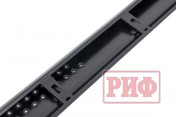55 109 р. Защита порогов с подножкой РИФ Mitsubishi Pajero Sport QF рестайлинг (2019-2022)  с доставкой в г. Кемерово. Увеличить фотографию 9