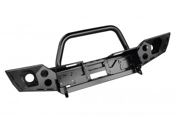 60 999 р. Бампер силовой передний РИФ  Jeep Wrangler  JK (2006-2010) 3 дв. дорестайлинг (с доп. фарами и центральной защитной дугой)  с доставкой в г. Кемерово. Увеличить фотографию 2