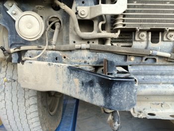 60 999 р. Бампер передний силовой РИФ  Nissan Patrol  5 (2004-2010) Y61 2-ой рестайлинг (С дополнительными фарами и защитной дугой)  с доставкой в г. Кемерово. Увеличить фотографию 5