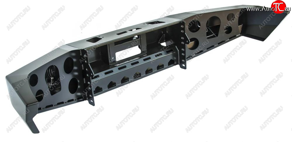 55 999 р. Бампер передний силовой РИФ  Nissan Patrol  5 (2004-2010) Y61 2-ой рестайлинг (С дополнительными фарами без защитной дуги)  с доставкой в г. Кемерово