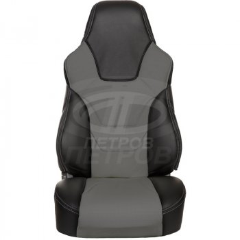 Чехлы (экокожа) ПЕТРОВ R.SPORT Лада Веста ( 2180,  SW 2181) - Веста Кросс ( 2181,  2180) (черный/серый)
