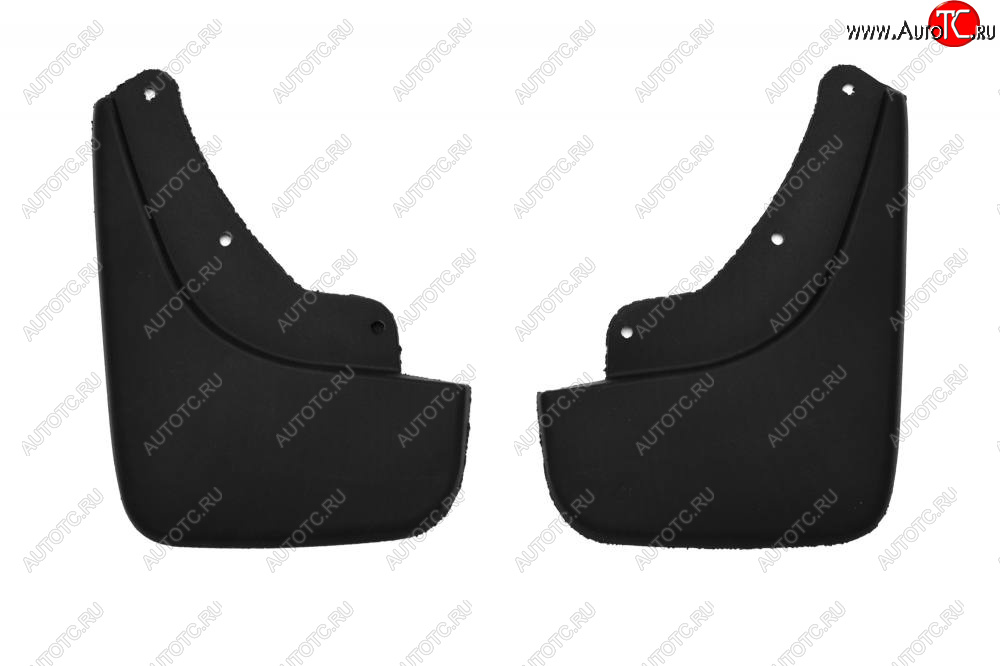 1 409 р. Брызговики Duster-Guard ЗАДНИЕ широкие (2 шт) RENAULT Sandero Stepway 2014-  Renault Sandero  (B8) (2014-2025) дорестайлинг, рестайлинг  с доставкой в г. Кемерово