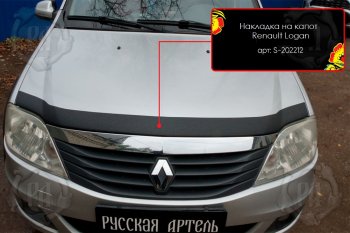 Декоративная накладка на капот Русская Артель Renault (Рено) Logan (Логан)  1 (2010-2016) 1 рестайлинг ()