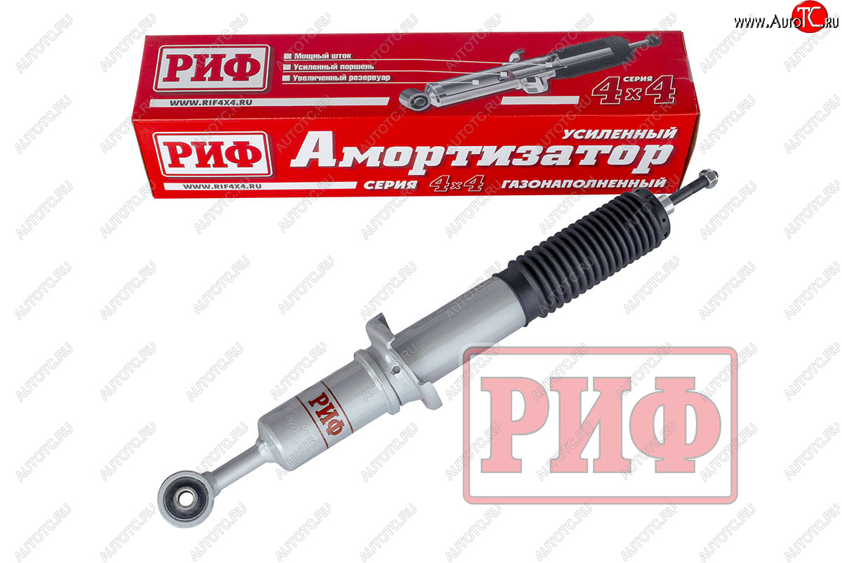 11 579 р. Амортизатор передний (усиленный, лифт +0-45, LH=RH, газовый) РИФ Toyota Hilux AN20,AN30  2-ой рестайлинг (2011-2016)  с доставкой в г. Кемерово