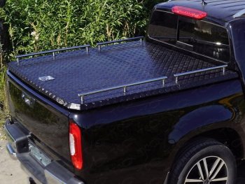 Крышка багажника (для 2.8D AT Black Onyx, алюминий Black) TCC Toyota Hilux  AN120 (2020-2025) 2-ой рестайлинг