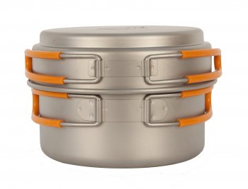 4 999 р. Кастрюля с крышкой 800 мл Kovea NZ Titanium Cookware 800 мл. KOVEA ts-012  с доставкой в г. Кемерово. Увеличить фотографию 2
