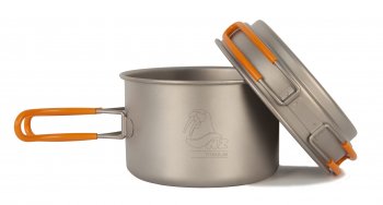 Кастрюля с крышкой 800 мл Kovea NZ Titanium Cookware 800 мл. KOVEA ts-012